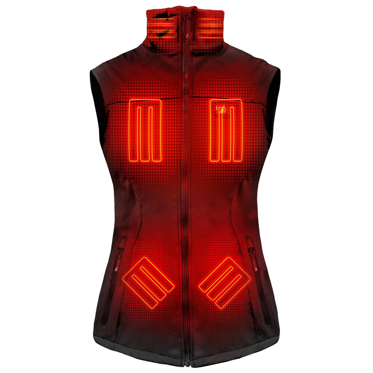 ActionHeat Pro Series+ Bluetooth Women's Softshell Heated Vest