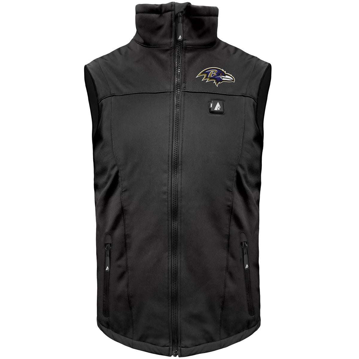 ActionHeat Baltimore Ravens 5V Men's Softshell Battery Heated Vest