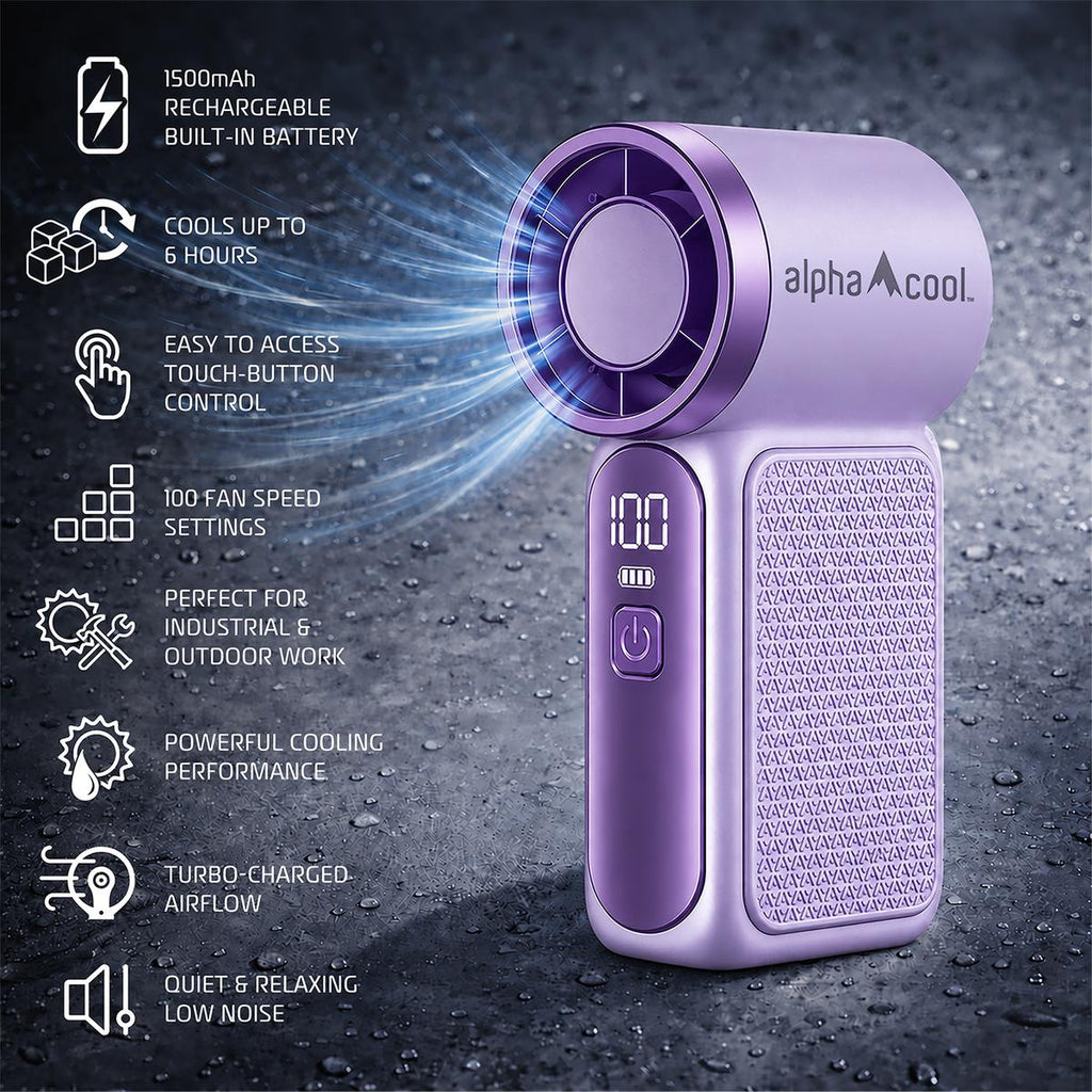 AlphaCool Mini Handheld Fan