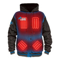 ActionHeat Detroit Lions 5V Battery Heated Varsity Jacket