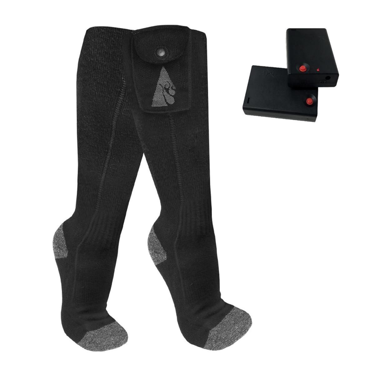 Open Box ActionHeat Classic AA Battery Heated Socks