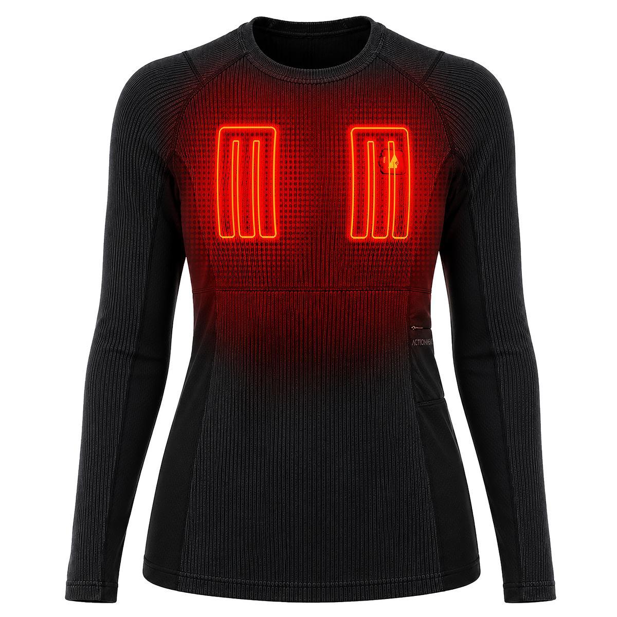Open Box ActionHeat Pro Series+ Bluetooth Women's Heated Base Layer Shirt