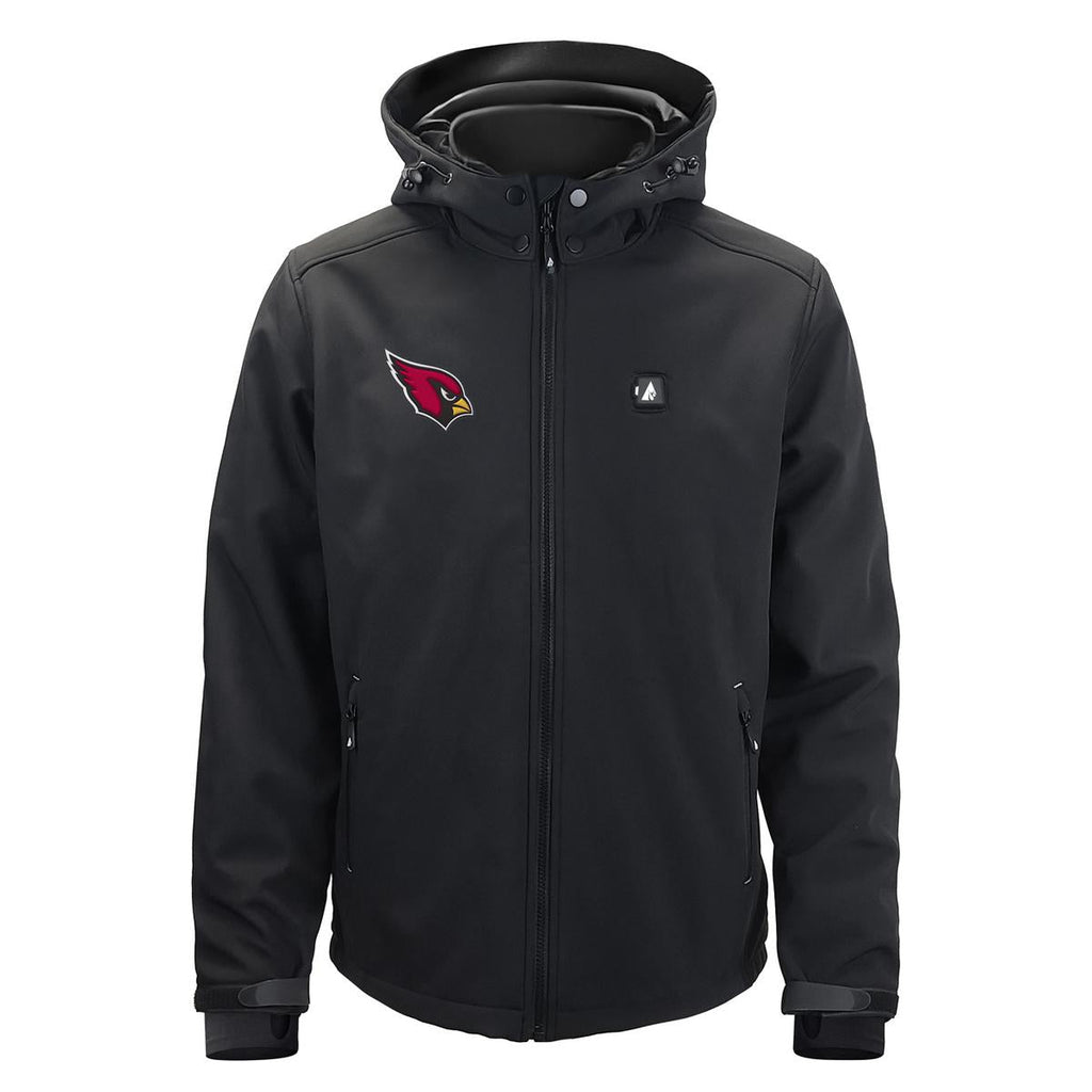 ActionHeat Arizona Cardinals 5V Men's Softshell Battery Heated Jacket