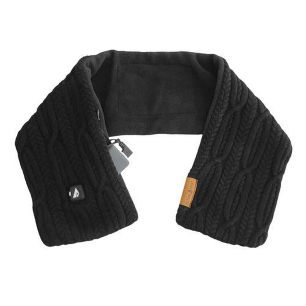 Open Box ActionHeat 5V Battery Heated Cable Knit Wrap Scarf