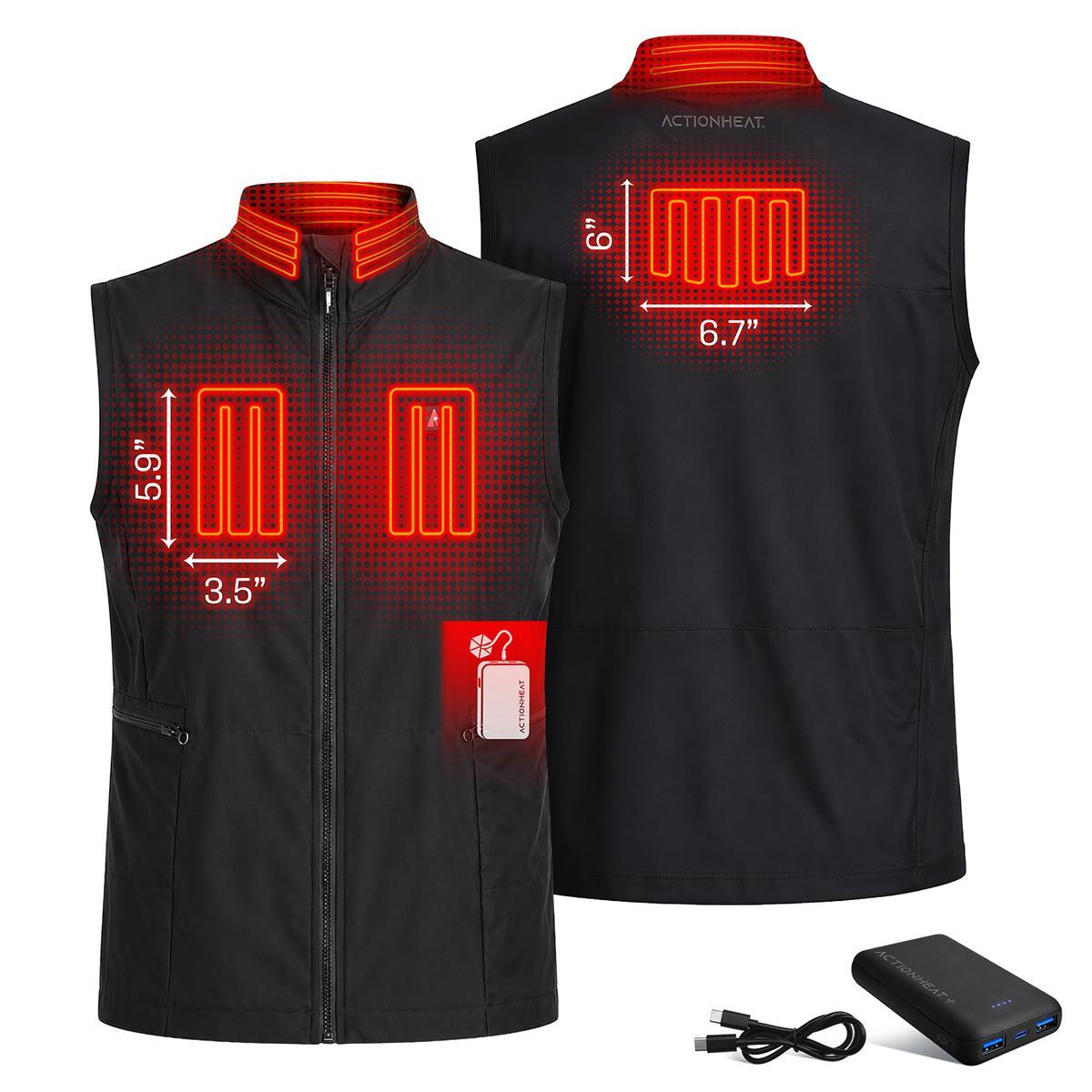 Open Box ActionHeat Pro Series+ Bluetooth Heated Vest Liner