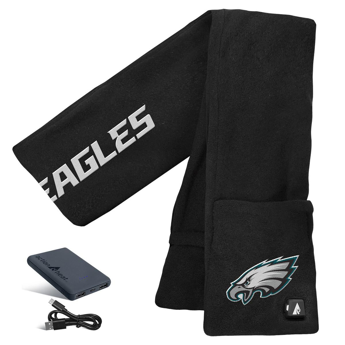 ActionHeat Philadelphia Eagles 5V Battery Heated Scarf