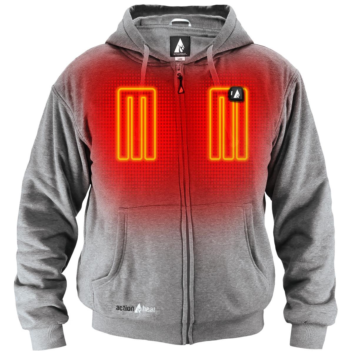 Open Box ActionHeat 5V Battery Heated Hoodie Sweatshirt