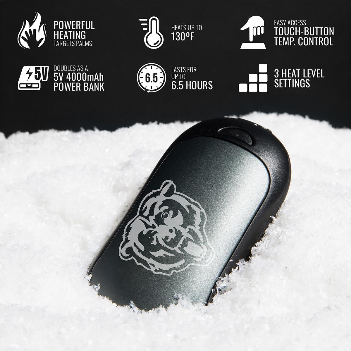 ActionHeat Chicago Bears Rechargeable Hand Warmer