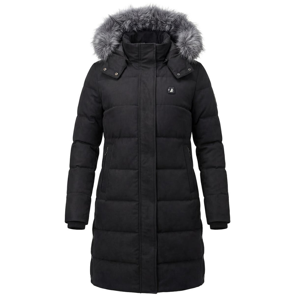 ActionHeat Pro Series+ Bluetooth Women's Long Puffer Heated Jacket