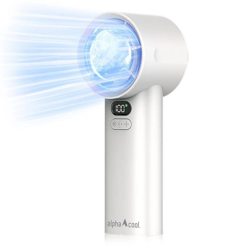 AlphaCool Handheld Fan with Cooling Plate