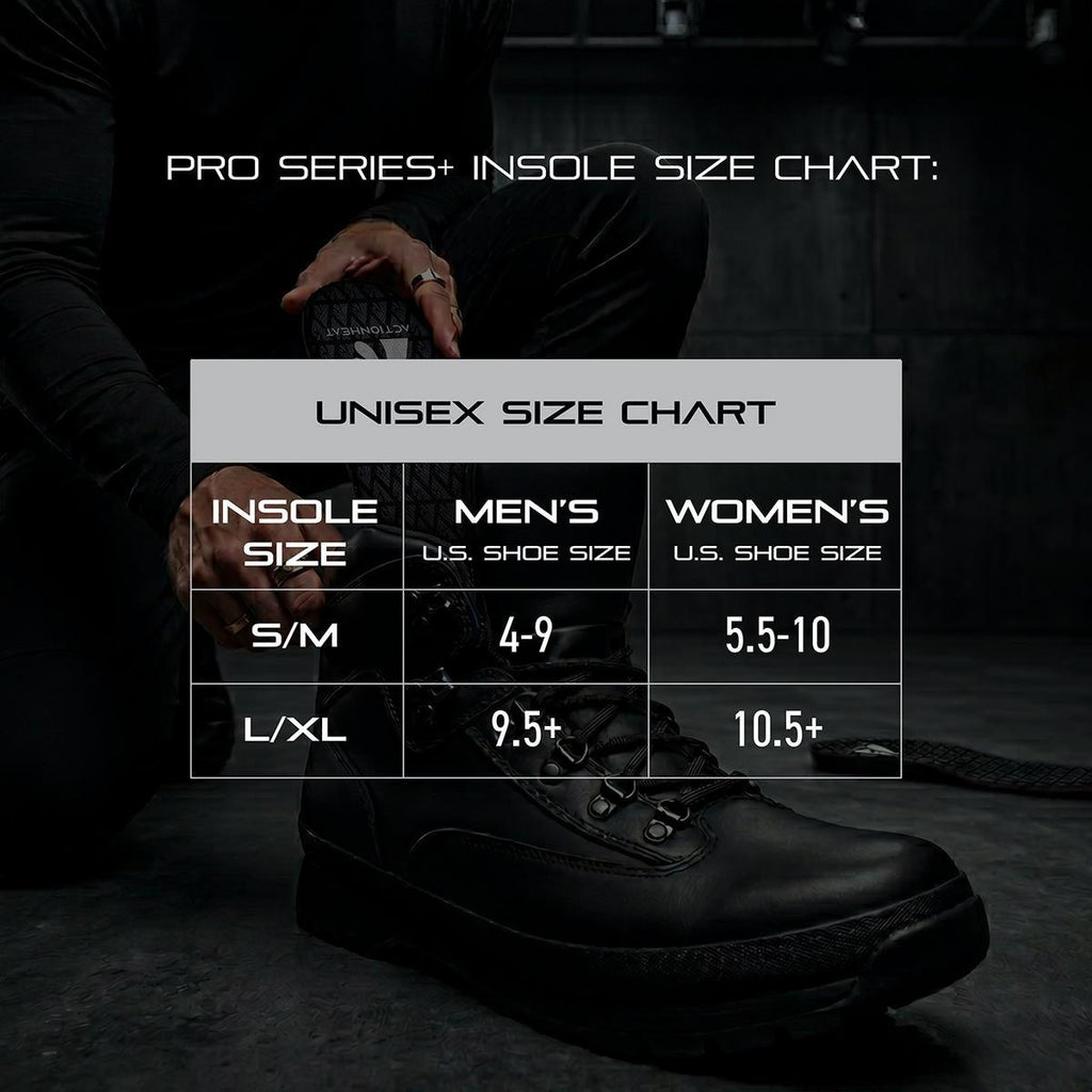 Open Box ActionHeat Pro Series+ Bluetooth Heated Insoles
