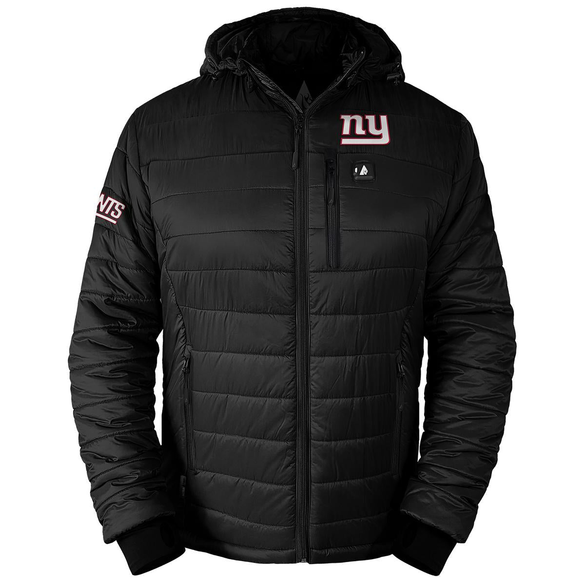 ActionHeat New York Giants 5V Men's Puffer Battery Heated Jacket