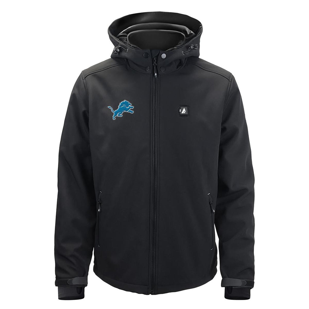 ActionHeat Detroit Lions 5V Men's Softshell Battery Heated Jacket