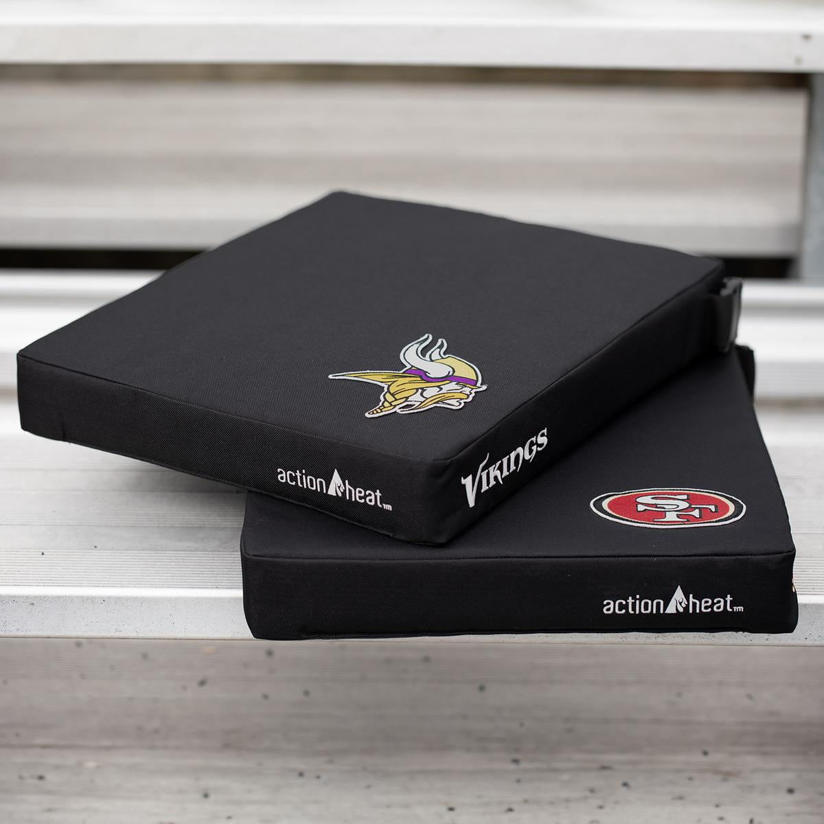 ActionHeat San Francisco 49ers 5V Battery Heated Seat Cushion