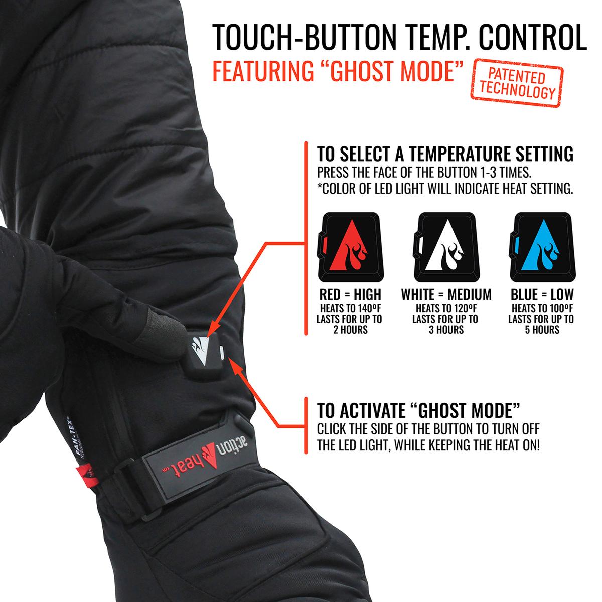 ActionHeat 5V Battery Heated Mittens