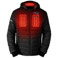 ActionHeat New England Patriots 5V Men's Puffer Battery Heated Jacket