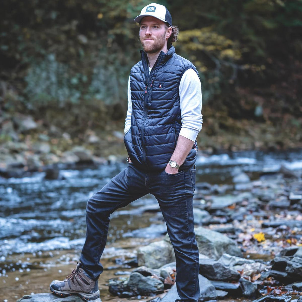 ActionHeat 5V Men's Insulated Puffer Battery Heated Vest