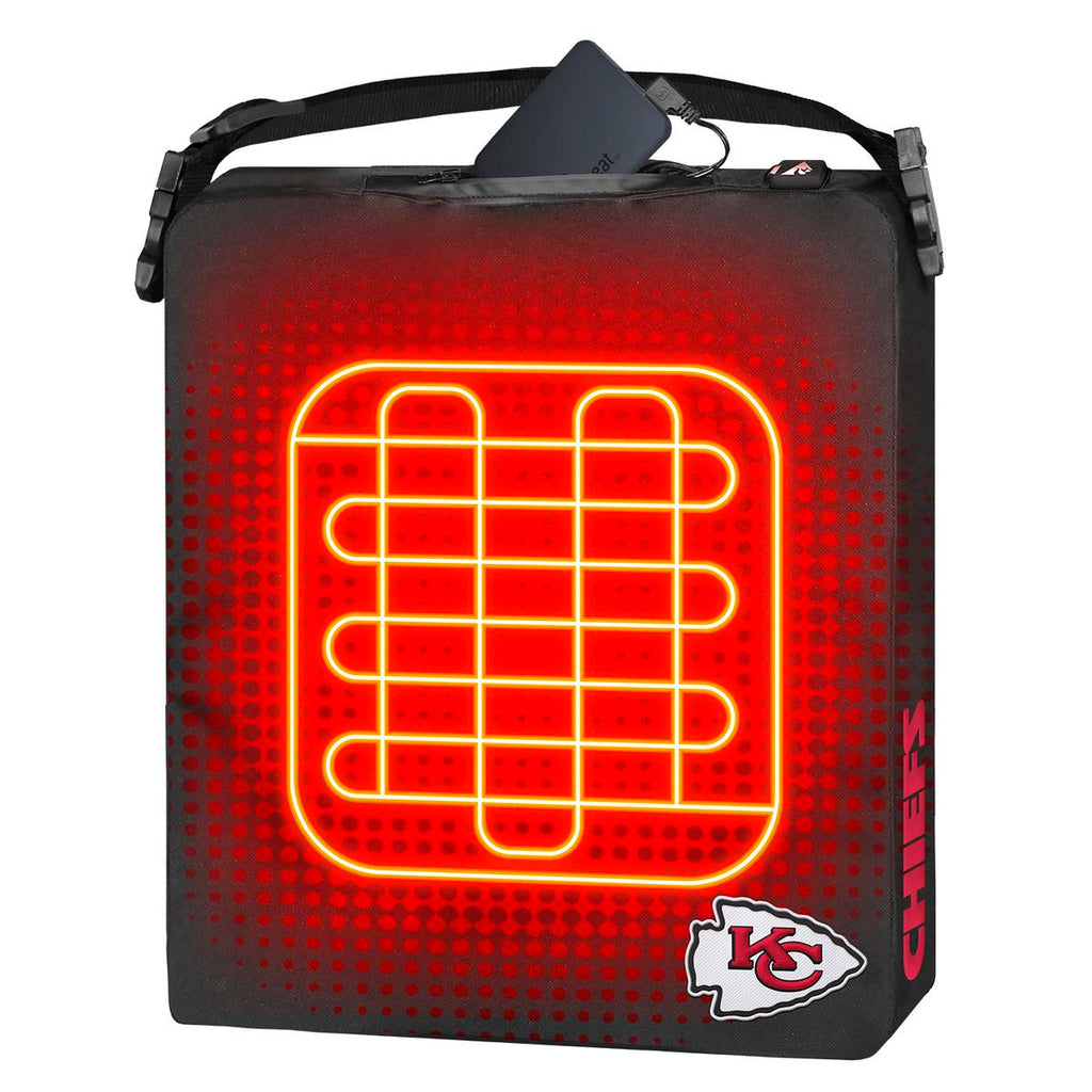 ActionHeat Kansas City Chiefs 5V Battery Heated Seat Cushion