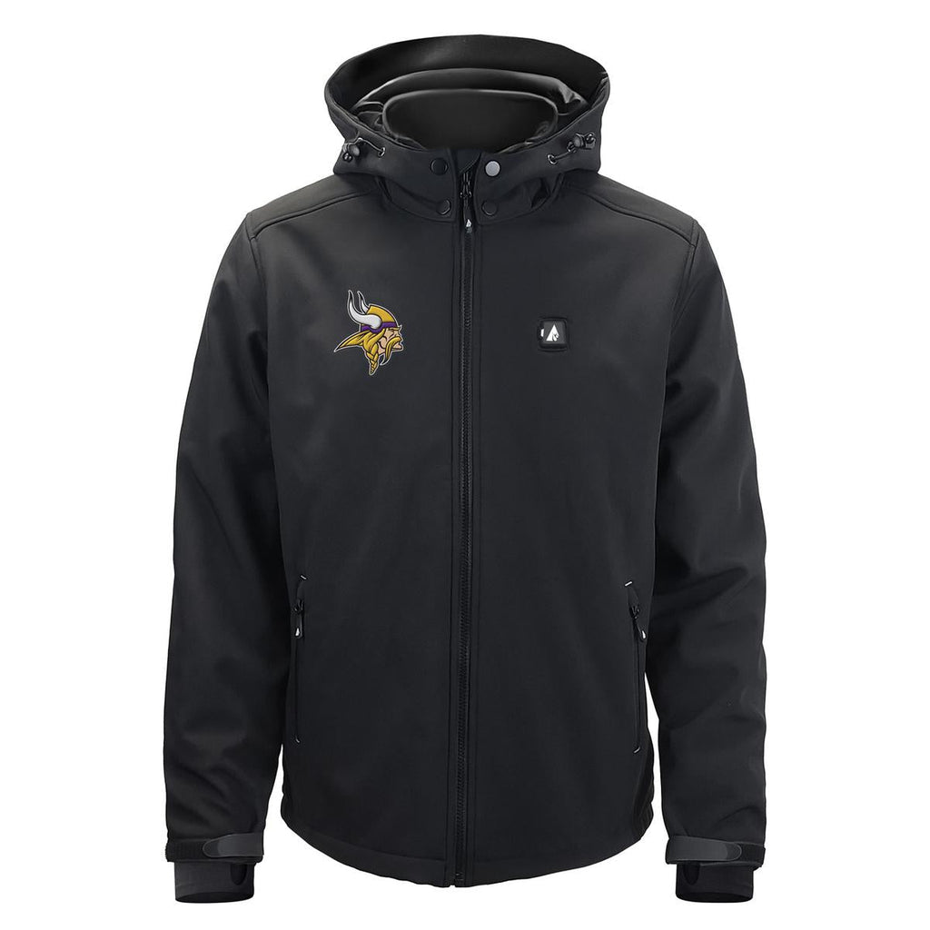 ActionHeat Minnesota Vikings 5V Men's Softshell Battery Heated Jacket