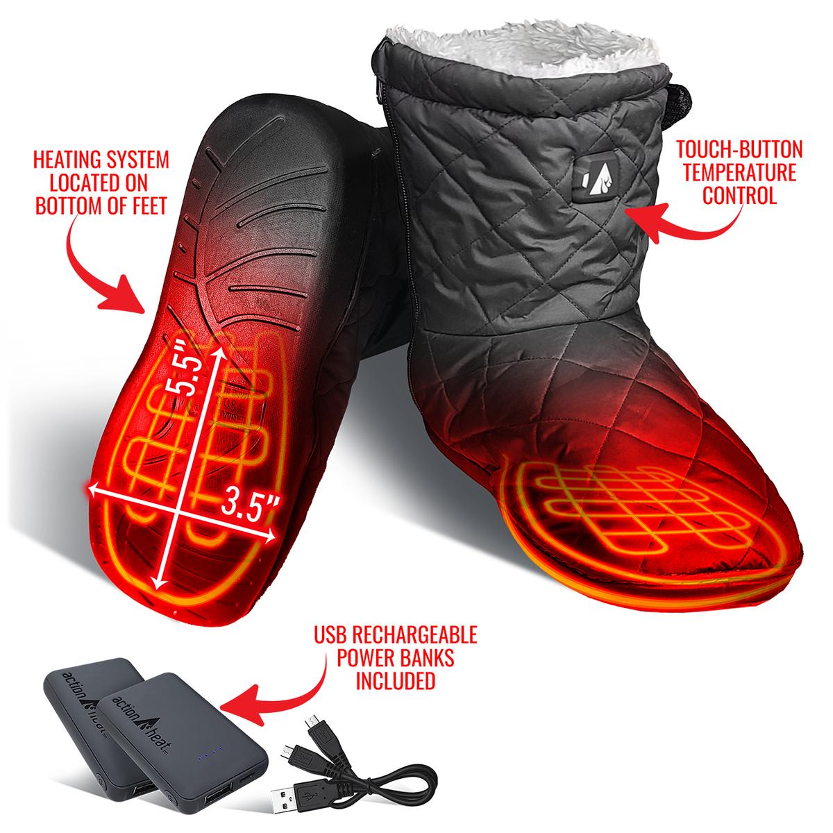 ActionHeat Indoor/Outdoor Heated Booties
