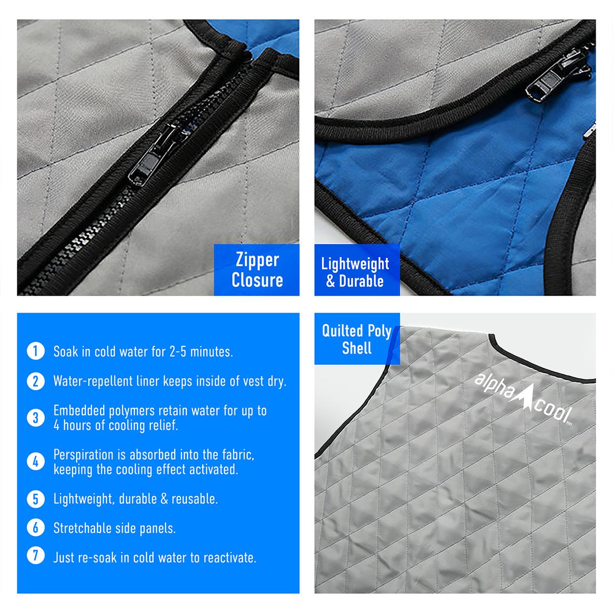 AlphaCool Evaporative Cooling Vest
