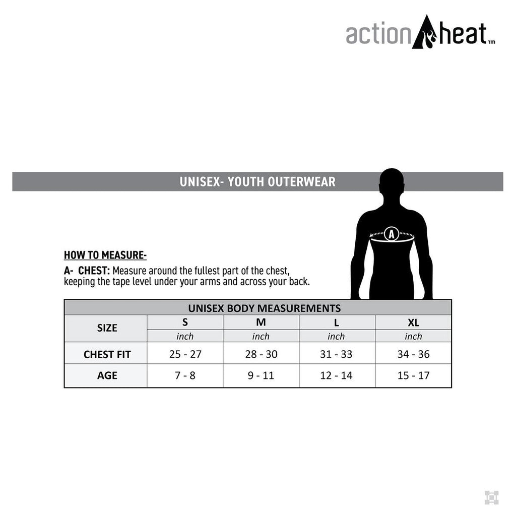 ActionHeat 5V Insulated Battery Heated Jacket for Kids