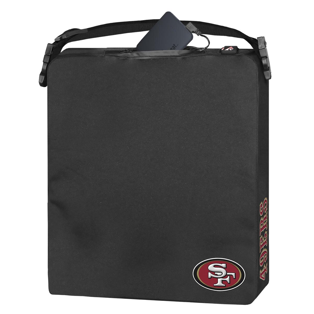 ActionHeat San Francisco 49ers 5V Battery Heated Seat Cushion