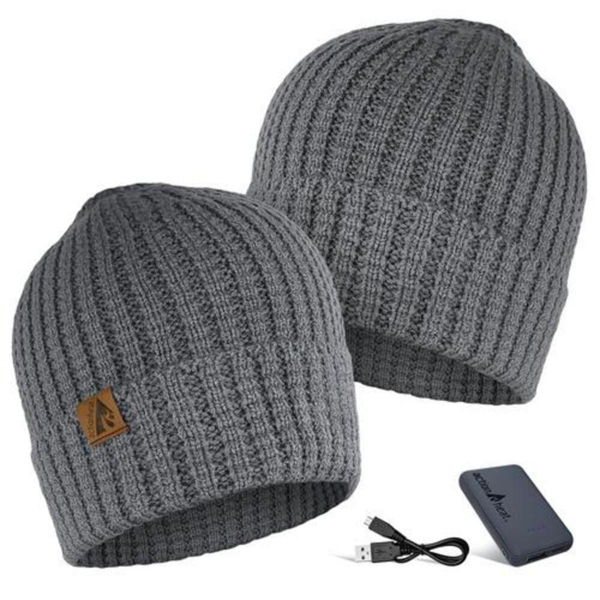 Open Box ActionHeat 5V Battery Heated Waffle Knit Hat