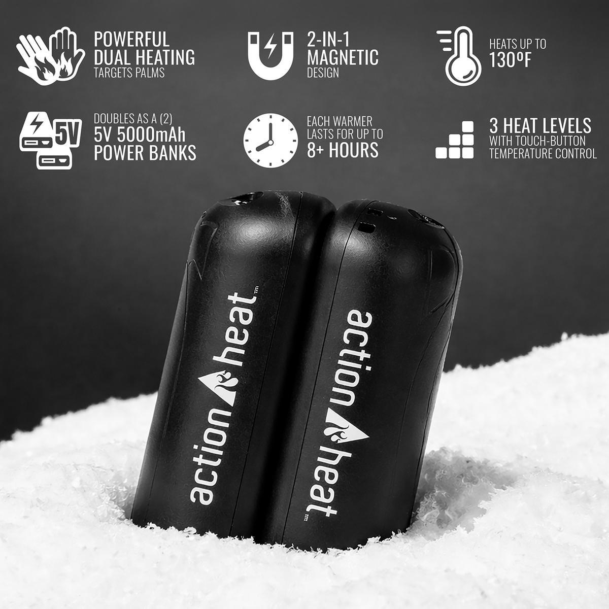 Open Box ActionHeat Classic Dual Magnetic Hand Warmer