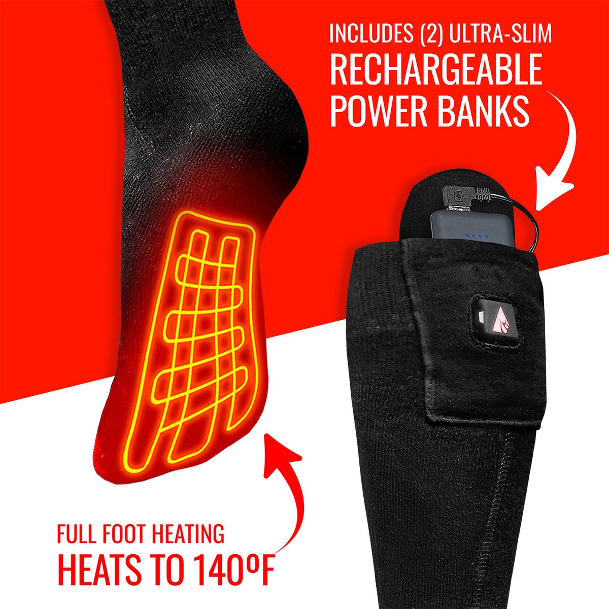 ActionHeat 5V Classic Heated Socks