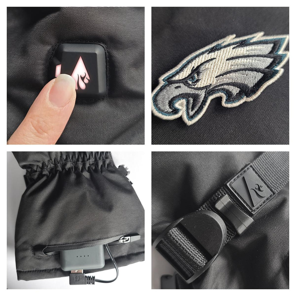 ActionHeat Philadelphia Eagles 5V Battery Heated Gloves