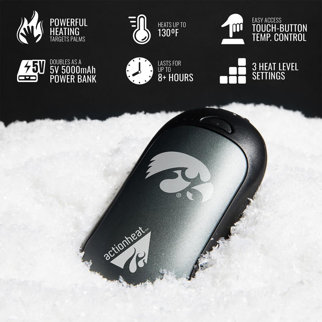 ActionHeat Iowa Hawkeyes Rechargeable Hand Warmer