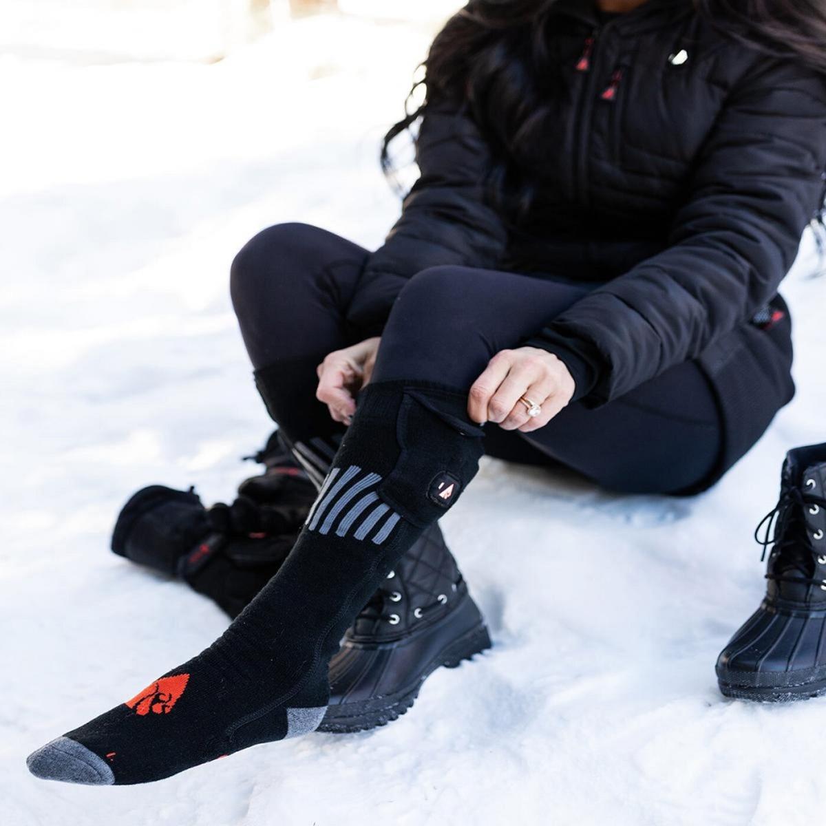 Open Box ActionHeat 5V Battery Heated Socks - Wool