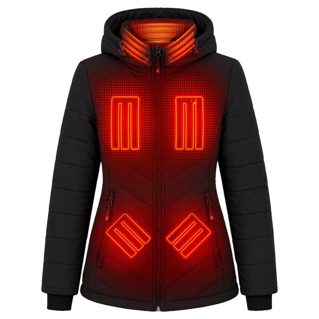 ActionHeat Pro Series+ Bluetooth Women's Puffer Heated Jacket