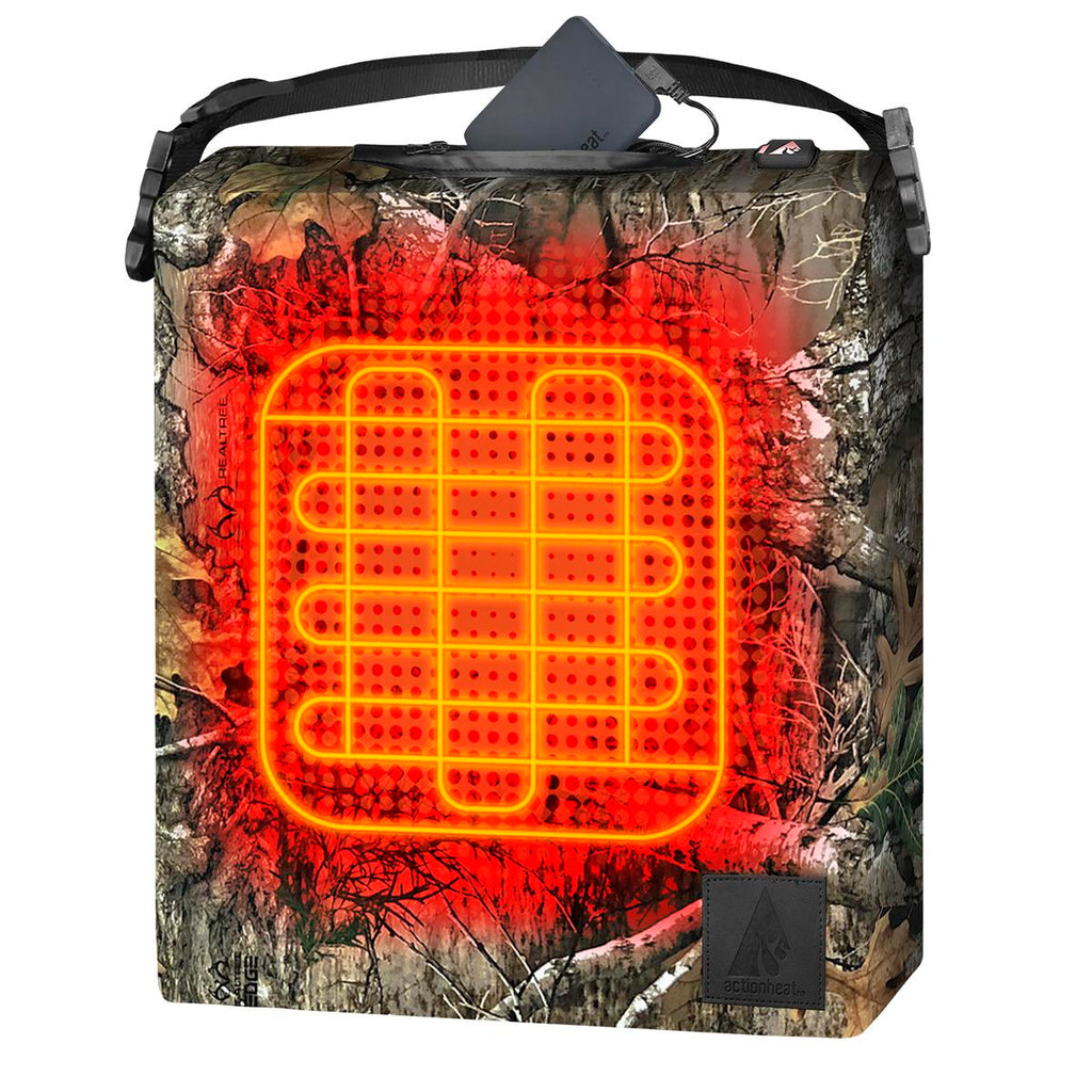 ActionHeat 5V Heated Hunting Seat Cushion - Camoflauge