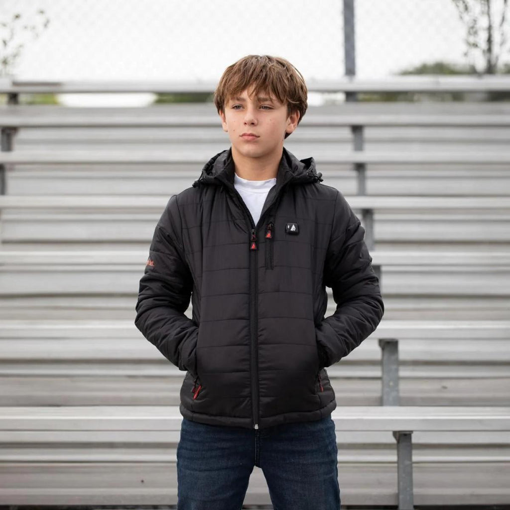 Open Box ActionHeat 5V Youth Battery Heated Puffer Jacket