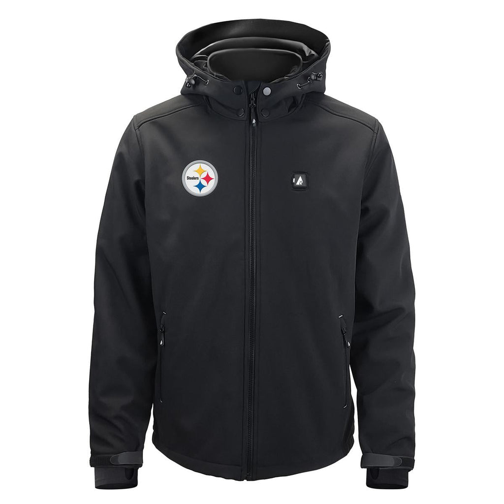 ActionHeat Pittsburgh Steelers 5V Men's Softshell Battery Heated Jacket