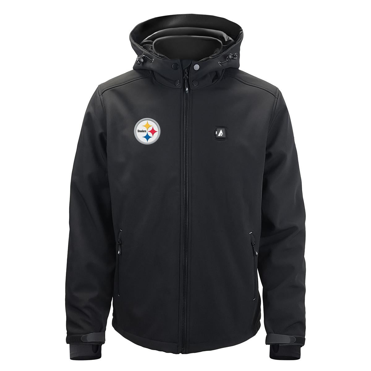 ActionHeat Pittsburgh Steelers 5V Men's Softshell Battery Heated Jacket