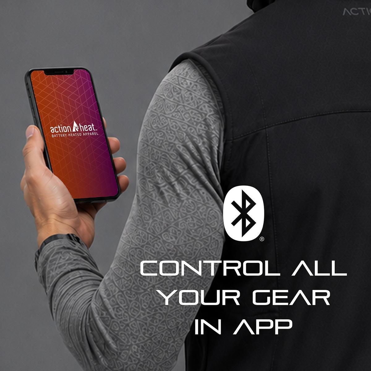 Open Box ActionHeat Pro Series+ Bluetooth Heated Vest Liner