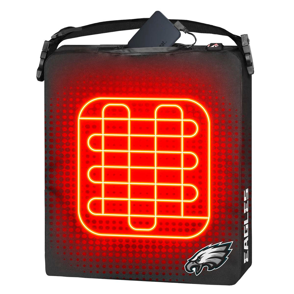 ActionHeat Philadelphia Eagles 5V Battery Heated Seat Cushion