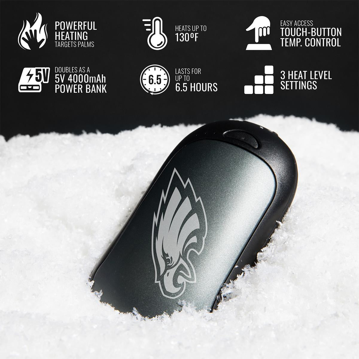 ActionHeat Philadelphia Eagles Rechargeable Hand Warmer