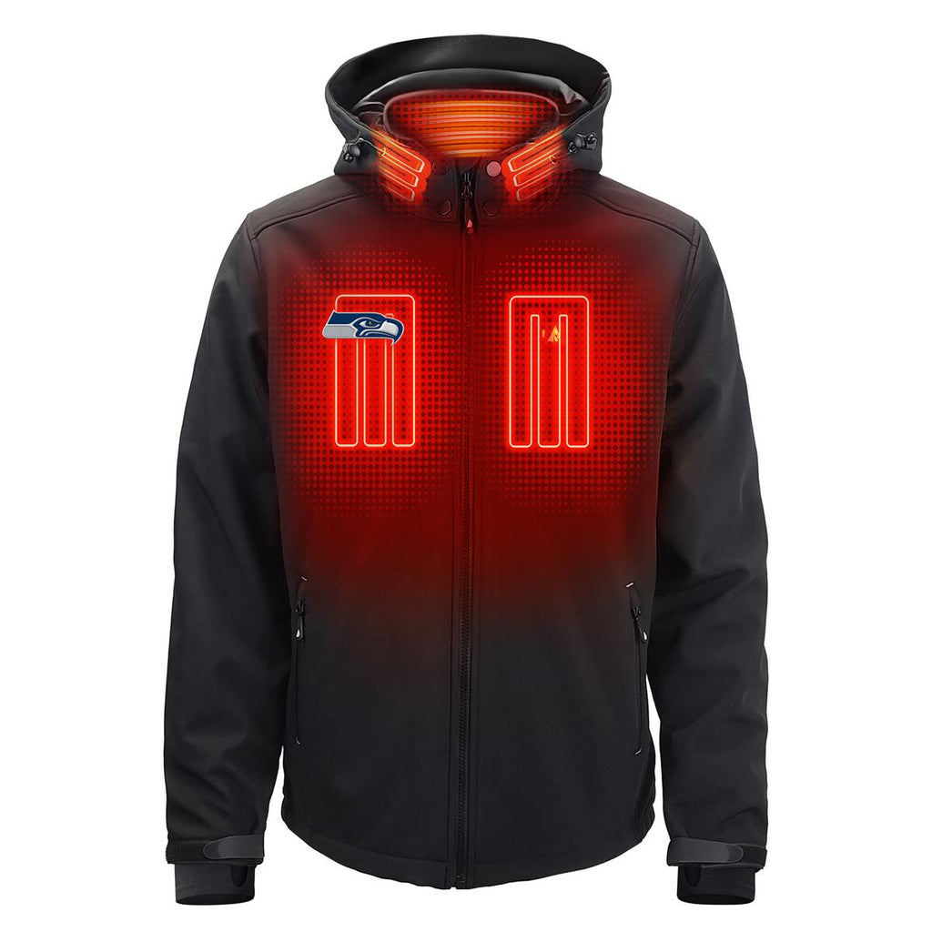 ActionHeat Seattle Seahawks 5V Men's Softshell Battery Heated Jacket