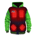 ActionHeat Seattle Seahawks 5V Battery Heated Varsity Jacket