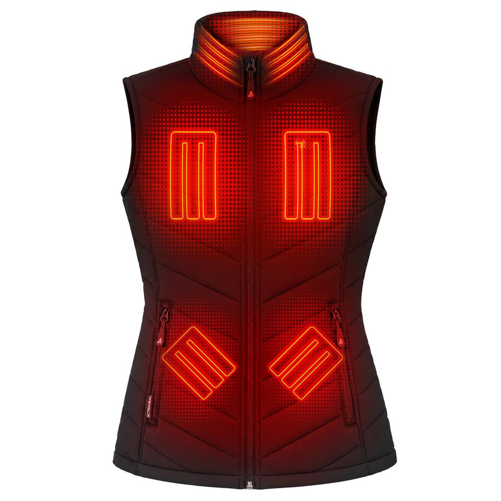 ActionHeat Pro Series+ Bluetooth Women's Puffer Heated Vest