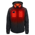 ActionHeat Carolina Panthers 5V Men's Softshell Battery Heated Jacket