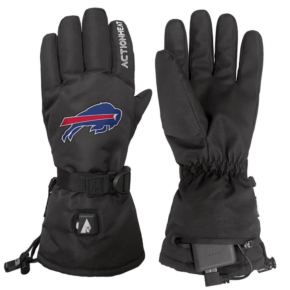 ActionHeat Buffalo Bills 5V Battery Heated Gloves
