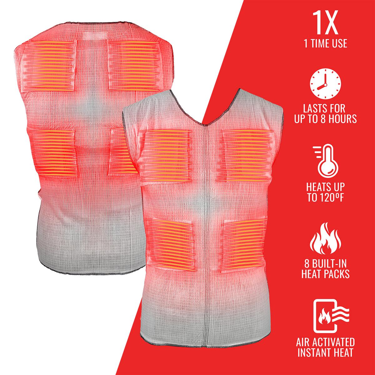 ActionHeat Instant Warming Vest (One-Time Use)