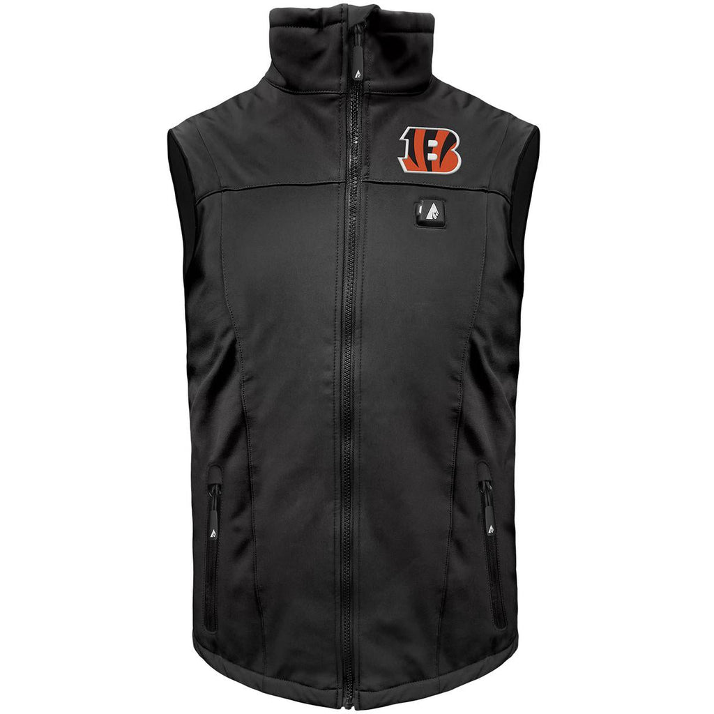 ActionHeat Cincinnati Bengals 5V Men's Softshell Battery Heated Vest