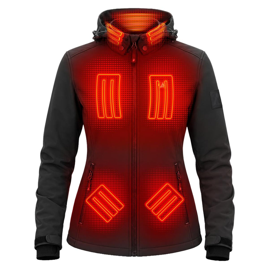 ActionHeat Pro Series+ Bluetooth Women's Softshell Heated Jacket