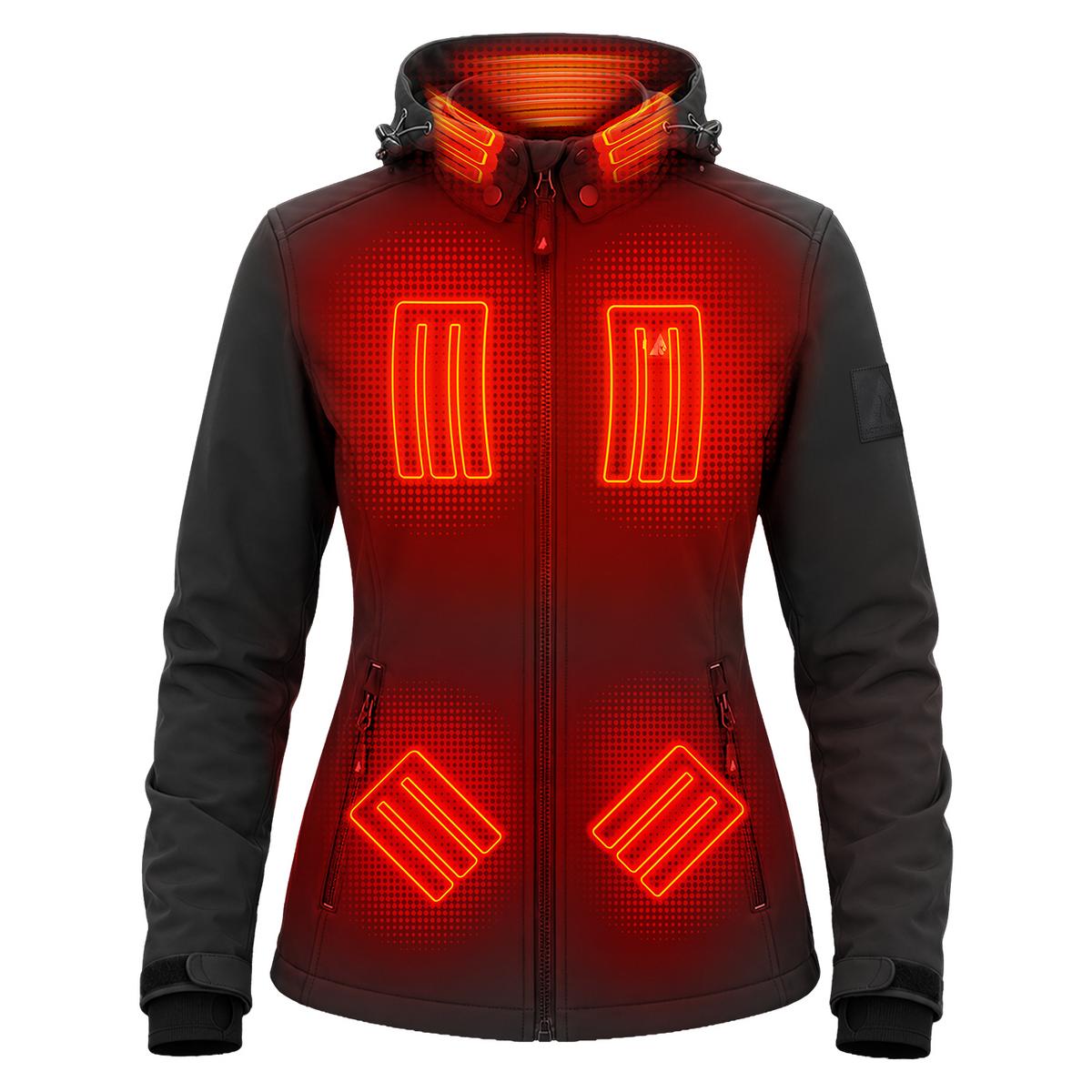 ActionHeat Pro Series+ Bluetooth Women's Softshell Heated Jacket